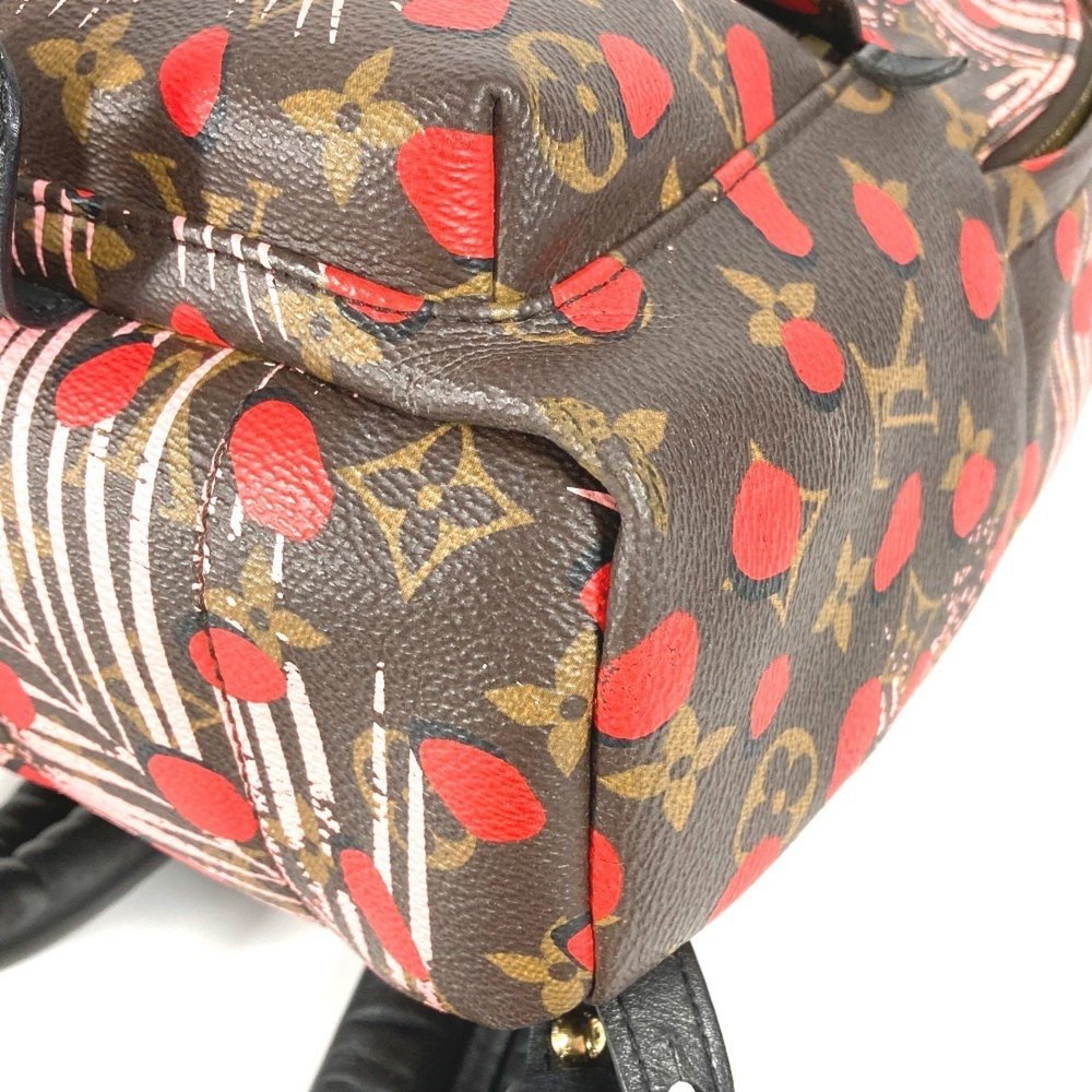 LOUIS VUITTON Brown Monogram Canvas Backpack - Picture 6 of 16